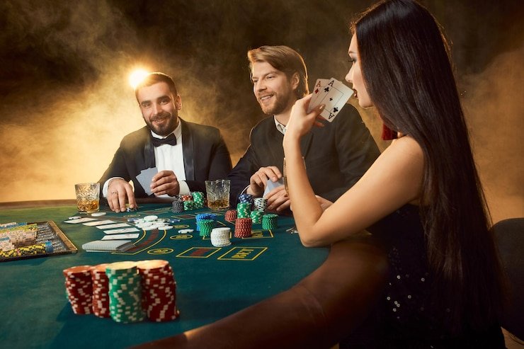 Blueprint Gaming live dealer table with HD camera setup